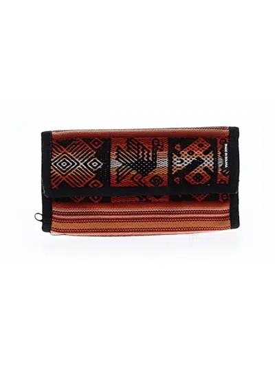 Pre-owned Unbranded Wallet In Orange