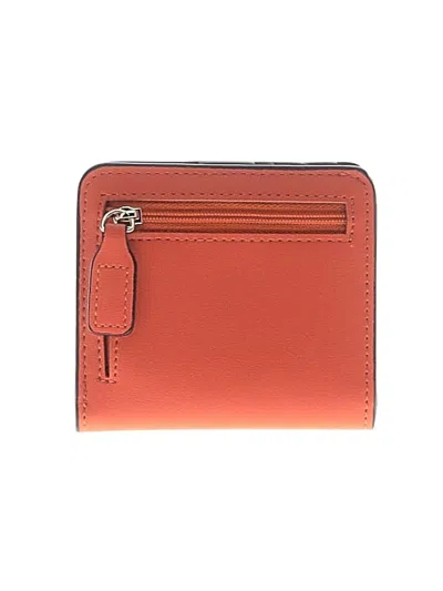 Pre-owned Unbranded Wallet In Orange