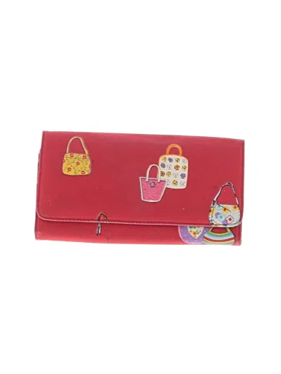 Pre-owned Unbranded Wallet In Red