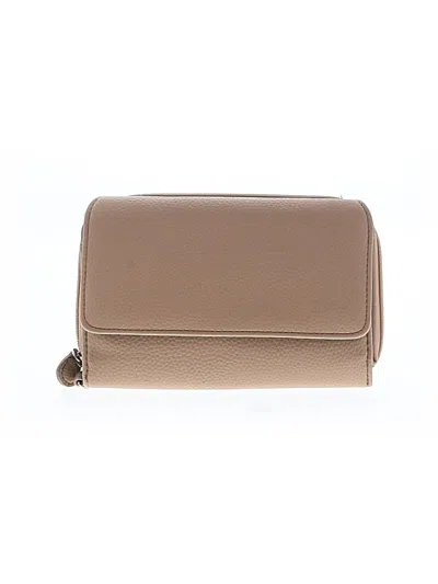 Pre-owned Unbranded Wallet In Tan