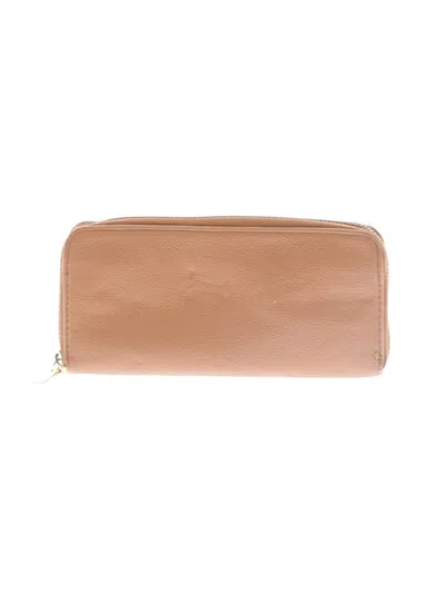 Pre-owned Unbranded Wallet In Tan