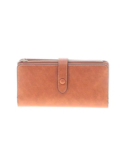 Pre-owned Unbranded Wallet In Tan