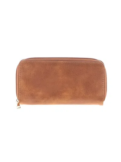 Pre-owned Unbranded Wallet In Tan