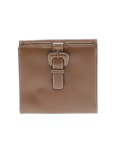 Pre-owned Unbranded Wallet In Tan