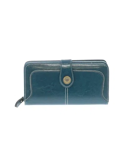 Pre-owned Unbranded Wallet In Teal