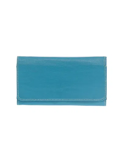 Pre-owned Unbranded Wallet In Teal