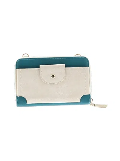 Pre-owned Unbranded Wallet In Teal