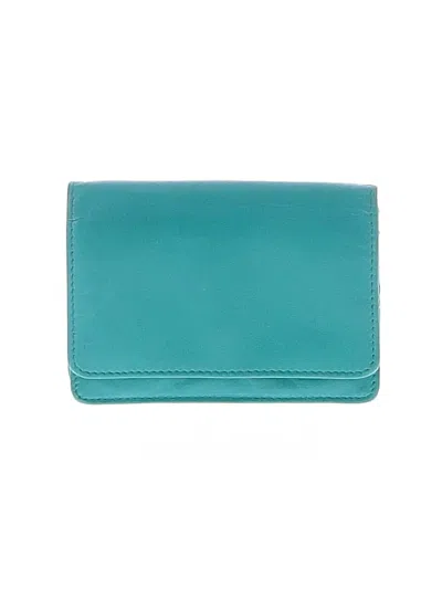 Pre-owned Unbranded Wallet In Teal