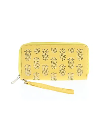 Pre-owned Unbranded Wallet In Yellow