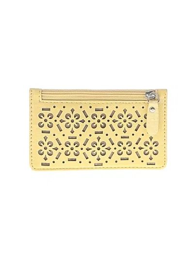 Pre-owned Unbranded Wallet In Yellow