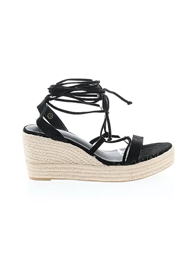 Pre-owned Unbranded Wedges In Black