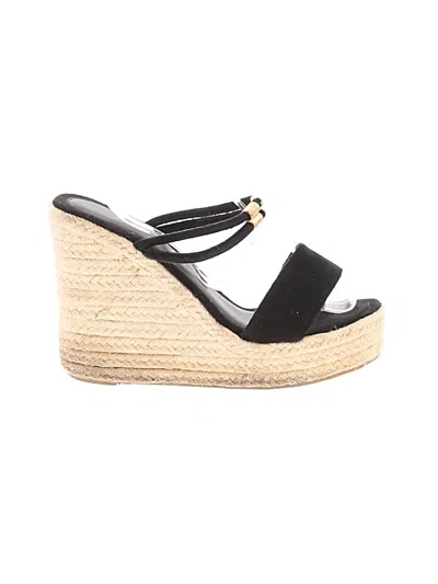 Pre-owned Unbranded Wedges In Black
