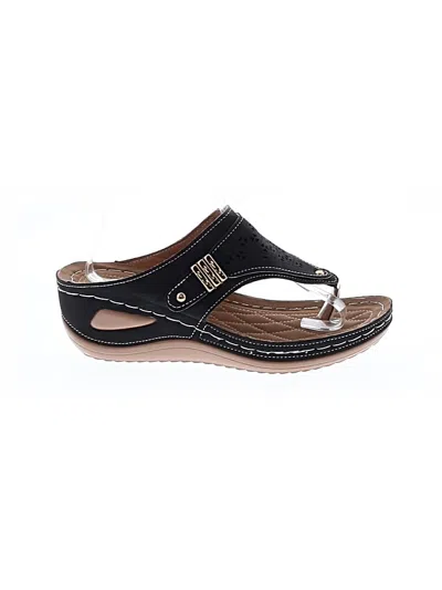 Pre-owned Unbranded Wedges In Black