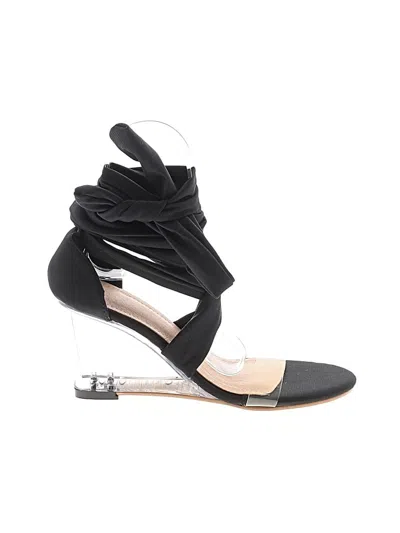 Pre-owned Unbranded Wedges In Black