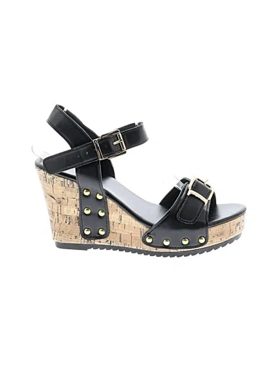 Pre-owned Unbranded Wedges In Black