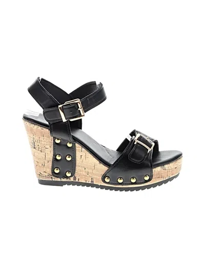 Pre-owned Unbranded Wedges In Black