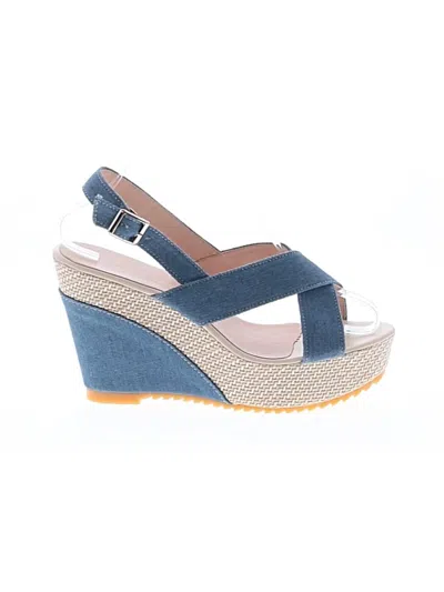 Pre-owned Unbranded Wedges In Blue