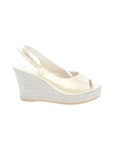 Pre-owned Unbranded Wedges In Ivory