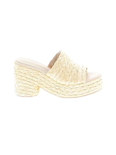 Pre-owned Unbranded Wedges In Ivory