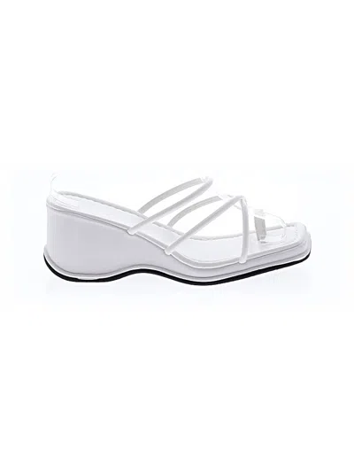 Pre-owned Unbranded Wedges In White
