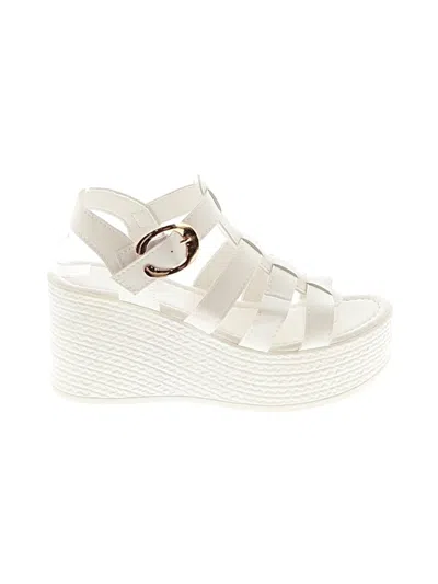Pre-owned Unbranded Wedges In White