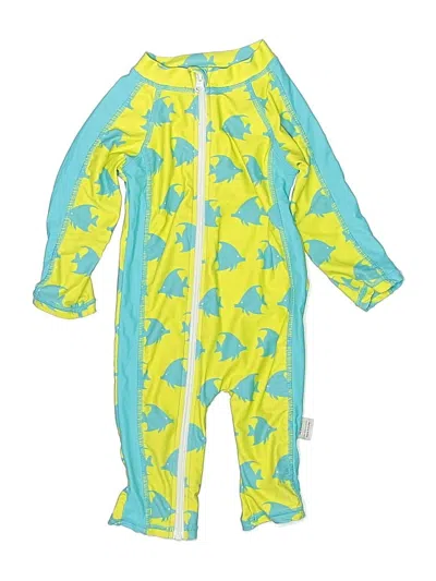 Pre-owned Unbranded Babies' Wetsuit In Yellow
