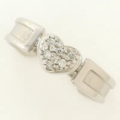 Pre-owned Unbranded White Gold White Gold (10k) Band Ring ()
