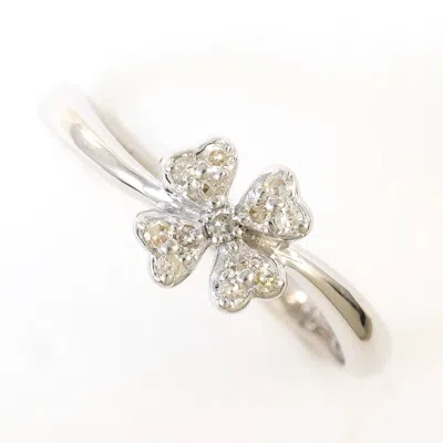 Pre-owned Unbranded White Gold White Gold (14k) Band Ring ()