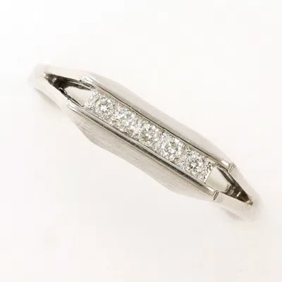 Pre-owned Unbranded White Gold White Gold (14k) Band Ring ()
