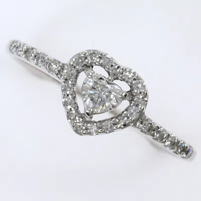Pre-owned Unbranded White Gold White Gold (14k) Band Ring ()