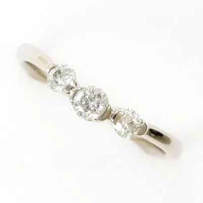 Pre-owned Unbranded White Gold White Gold (18k) Band Ring ()