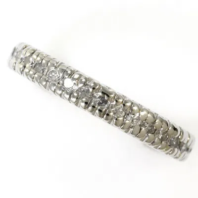 Pre-owned Unbranded White Gold White Gold (18k) Band Ring ()