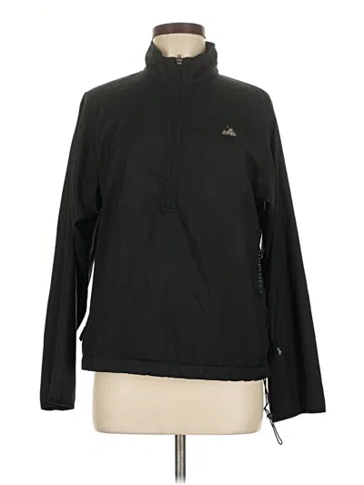 Pre-owned Unbranded Windbreaker Jacket In Black