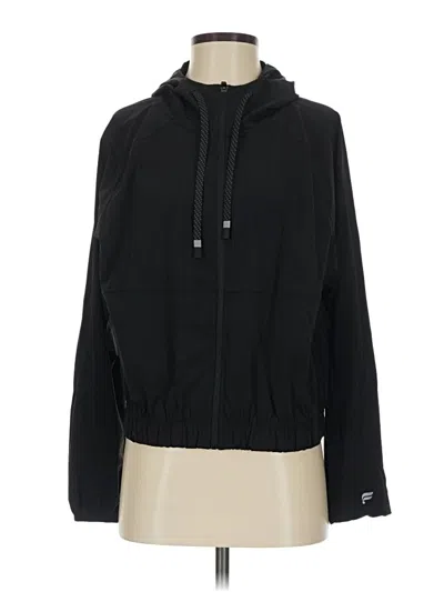 Pre-owned Unbranded Windbreaker Jacket In Black