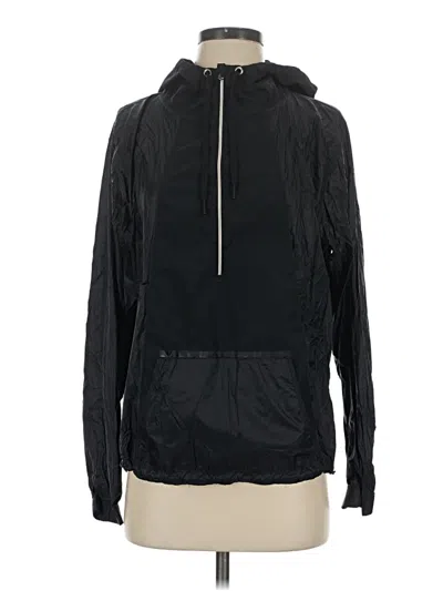Pre-owned Unbranded Windbreaker Jacket In Black