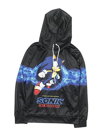 Pre-owned Unbranded Kids' Windbreaker Jacket In Black