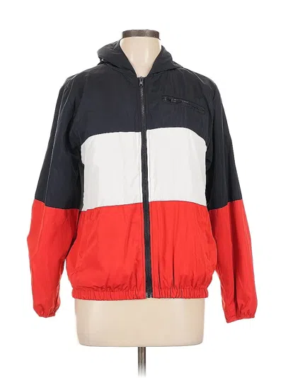 Pre-owned Unbranded Windbreaker Jacket In Blue