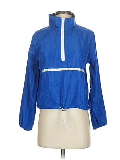 Pre-owned Unbranded Windbreaker Jacket In Blue