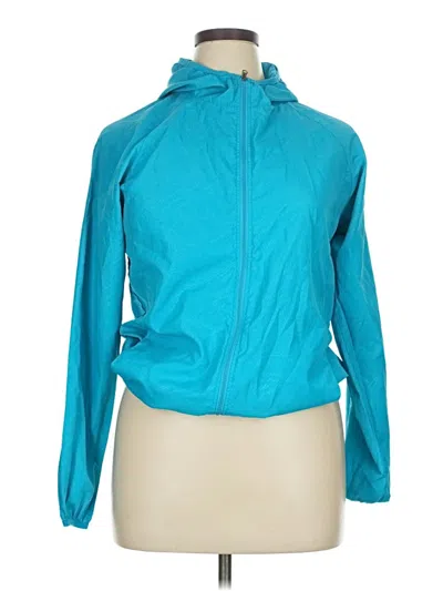 Pre-owned Unbranded Windbreaker Jacket In Blue