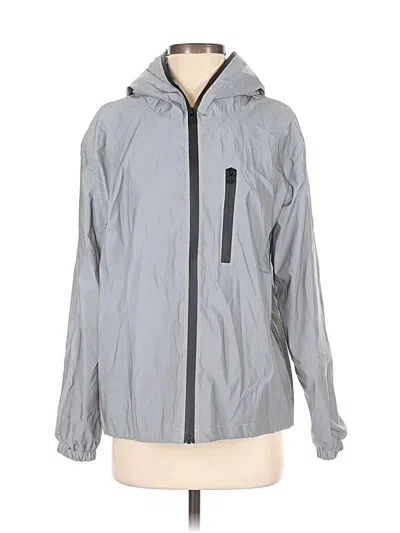 Pre-owned Unbranded Windbreaker Jacket In Gray