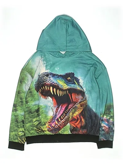 Pre-owned Unbranded Kids' Windbreaker Jacket In Green