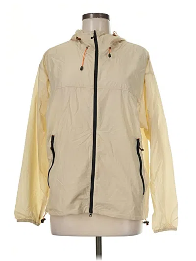 Pre-owned Unbranded Windbreaker Jacket In Ivory