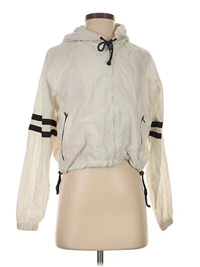 Pre-owned Unbranded Windbreaker Jacket In Ivory