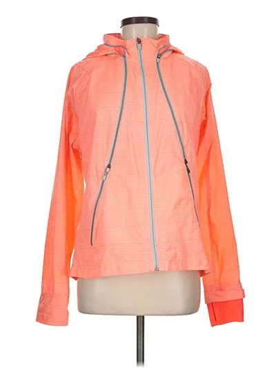 Pre-owned Unbranded Windbreaker Jacket In Orange