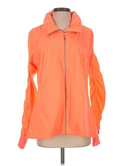 Pre-owned Unbranded Windbreaker Jacket In Orange