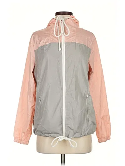 Pre-owned Unbranded Windbreaker Jacket In Pink