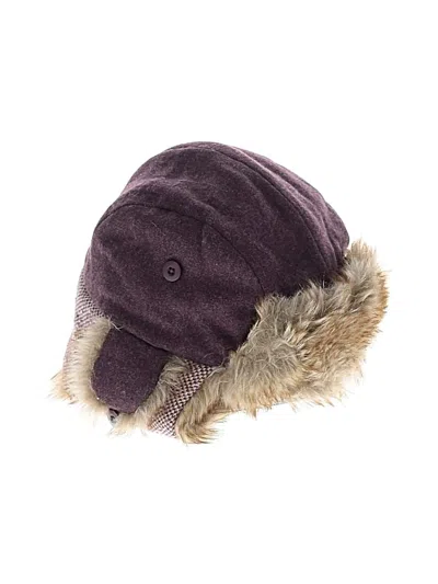 Pre-owned Unbranded Winter Hat In Purple