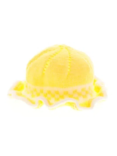 Pre-owned Unbranded Kids' Winter Hat In Yellow
