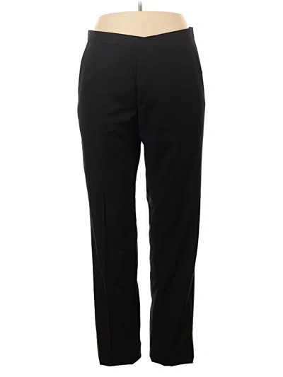 Pre-owned Unbranded Wool Pants In Black