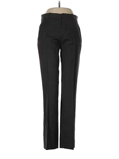 Pre-owned Unbranded Wool Pants In Black